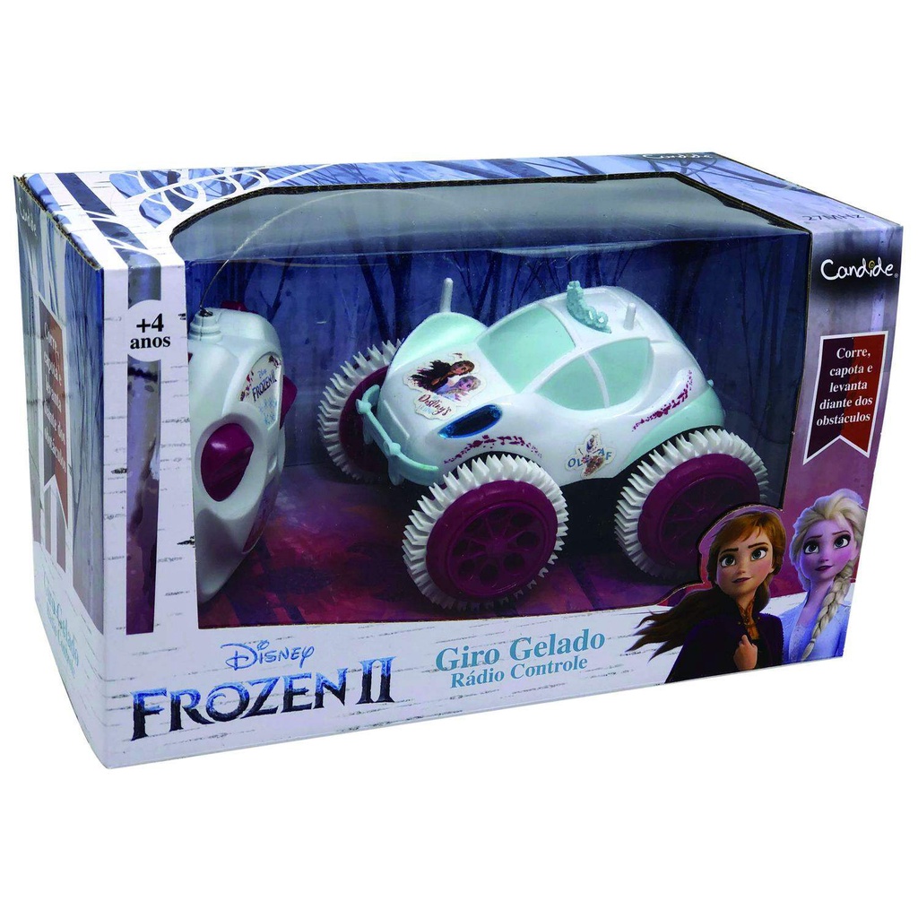 Carrinhos e Pistas - Snow Machine Carrinho De Controle Remoto Frozen 2 -  8352 Candide