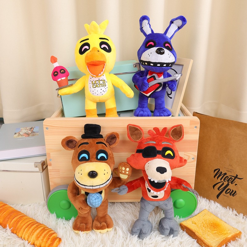 5pcs Anime Fnaf Five Nights At Freddy'S Personagem De Brinquedo De Ação  Figura Kids Gift Boy Toy