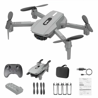 Drone E88 Mini RC com Câmera 4K para Fotos Vídeos de Alta Qualidade Conexão Wi-Fi Portabilidade