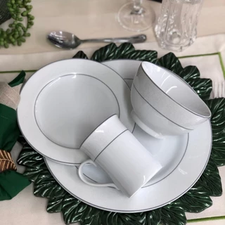 Caneca 240ml da Porcelana Schmidt – Decoração Martha