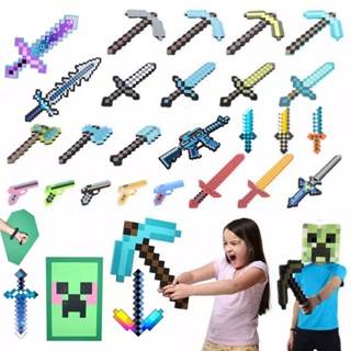 Kit Básico Minecraft (espada/picareta/machado)