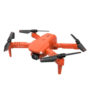 Mini Drone Laranja K9 Câmera 4K Wi-Fi fpv Dobrável Estabilidade e mochila de Viagem Incluída
