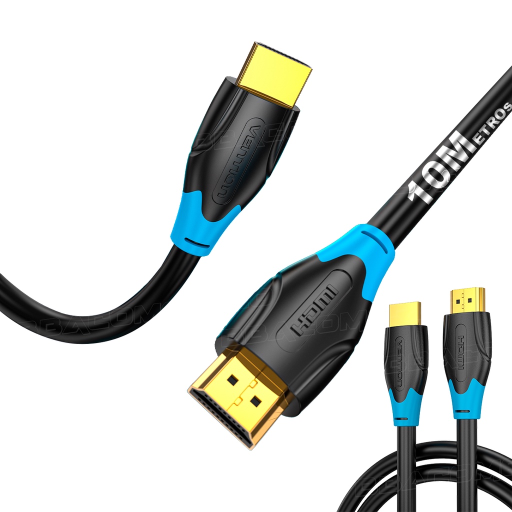 Cavo Piatto Hdmi 1.4v 24k 10.2 Gbps Sottile Hdtv Ps5 Ps4 Xbox 10mt Ld - Foto 11