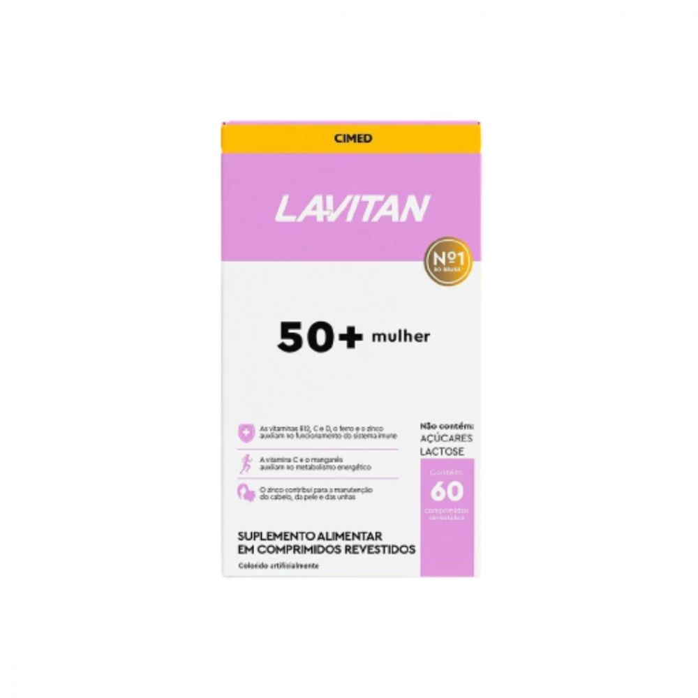 Lavitan 50+ Mulher 60 Capsulas Cimed