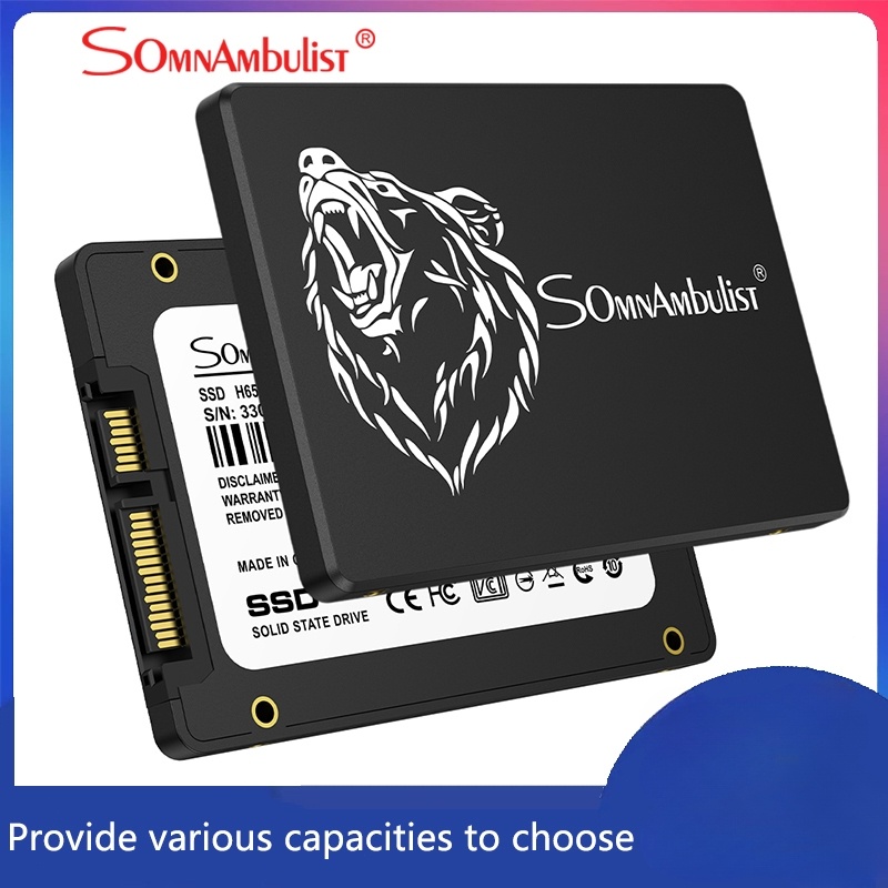 SomnAmbulist Unidade Interna Solid State 1TB 2,5 Polegadas Sata3 120gb 240gb 480gb 512GB 256GB 128GB Ssd Laptop Compatível Desktop
