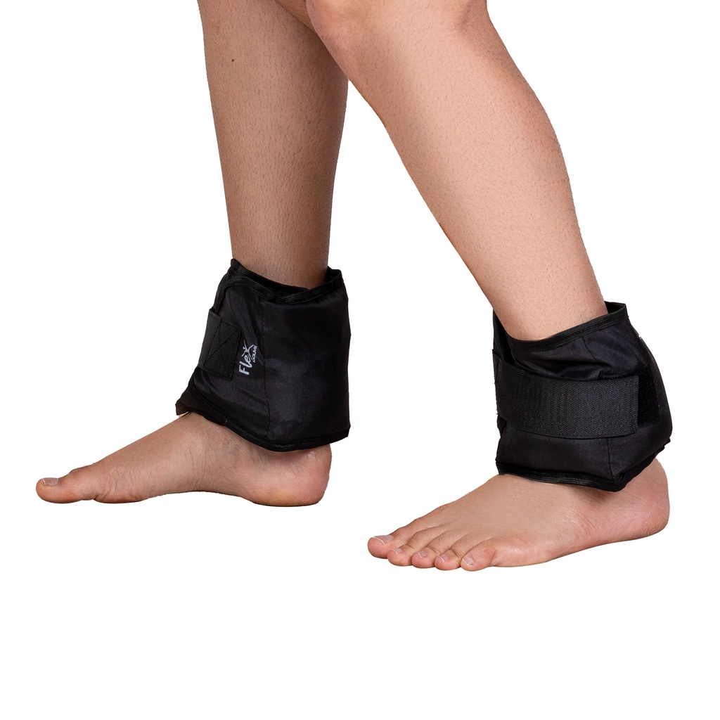Tornozeleira Caneleira Peso 2kg Par Treino Exercício Crossfit Fitness Fisio Musculação Contém Um Par Tornozeleira Peso