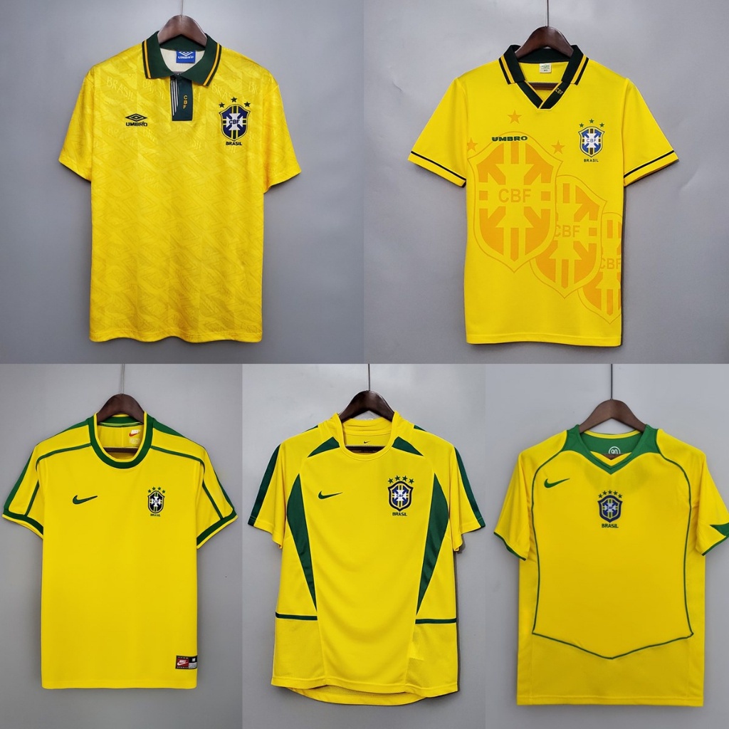 Camisa Brasil I Copa 1994 Retrô Amarela – O Clã Sports
