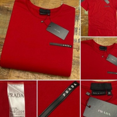 Camiseta Prada Vermelho⭐