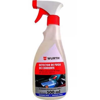 3 Detector Fuga Corrente Bobina Cabo Vela Circuito Wurth 500 ML