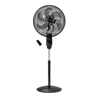 Ventilador Mallory Coluna Chronos Preto - Grafite 40cm