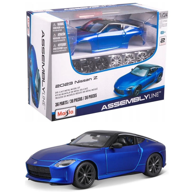 2023 Nissan Z - Kit em Metal p/ Montar - Assembly Line - 1/24 - Maisto