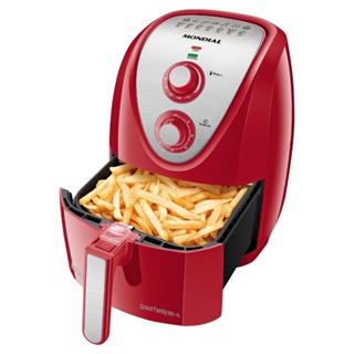 Fritadeira Elétrica Sem Óleo Mondial 4L Air Fryer AFN-40-BI Preto/Inox  1500W 110V - Carrefour - Carrefour