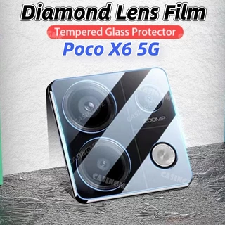 Poco X6 5G 2024 Protetor De Lente De Câmera Para PocoX6 Pro X6Pro PocoX6Pro X6Poco X 6 Proteção Transparente Da Traseira De Vidro Temperado