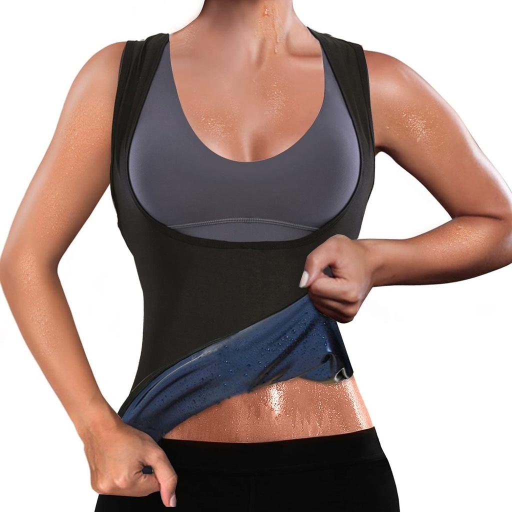 Cinta Regata Feminina Queima Gorduras Barriga Camiseta Sauna PROMOÇÃO