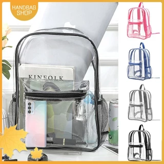 HANDBAG Mochila Transparente , De Luxo Designer Em PVC De Grande Capacidade Moda Armazenamento Ombros À Prova D