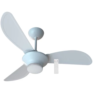 Ventilador De Teto Mistral LED Inverter Branco C/ Controle Remoto Ventisol Bivolt