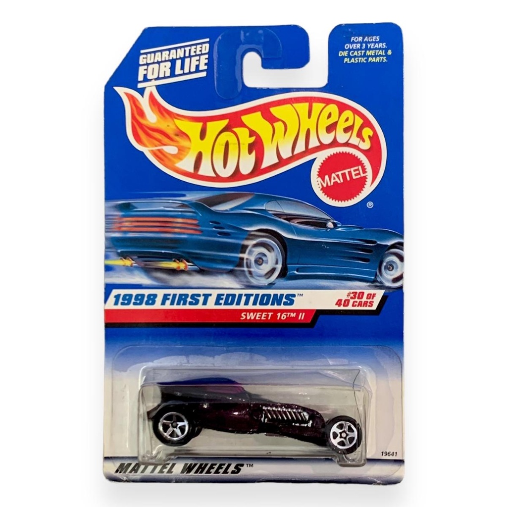 Hot Wheels 2001 Mechanix Sweet 16 II (C18) - Voiture Miniature 1/64 Occasion - Carte Possiblement Abîmée