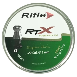 Chumbinho/Espingarda 5.5 Rifle 250unid. Premium RTX 18.13gr