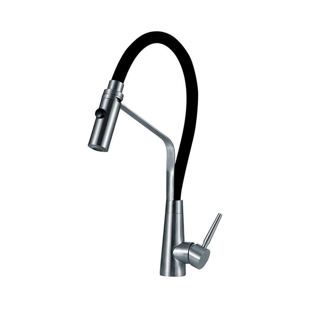 Torneira Para Cozinha Gourmet Misturador Monocomando Turiaçu Pingoo - Prata