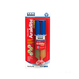 Cola Epóxi araldite hobby 25 seringa incolor Tekbond