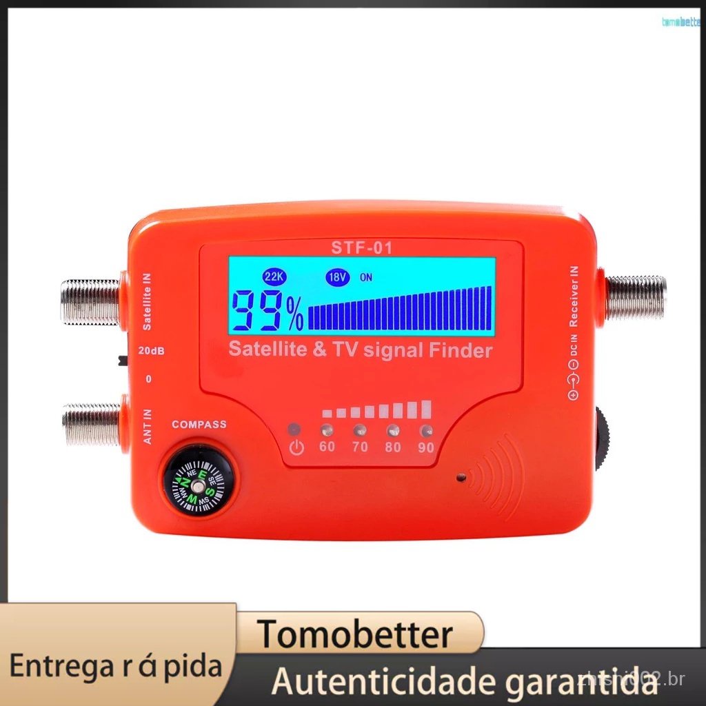 TV Signal Locator And Satellite 2 In 1 Via Digital Portable LCD Findi