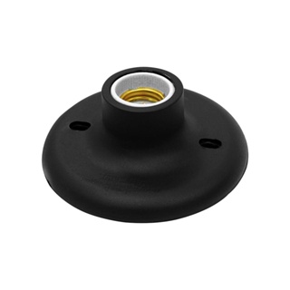 Plafon E27 14x14cm para 1 lâmpada preto Taschibra