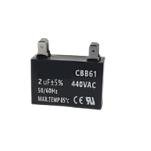CAPACITOR MOTOR VENTILADOR 2uf x 440VAC