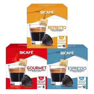 Kit 48 Cápsulas Café Bicafé P/ Máquinas Dolce Gusto*