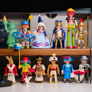 Playmobil Mobi Figura de ação mundial Astronauta Boneca Piloto Figura Profissional Boneca Brinquedos Infantis