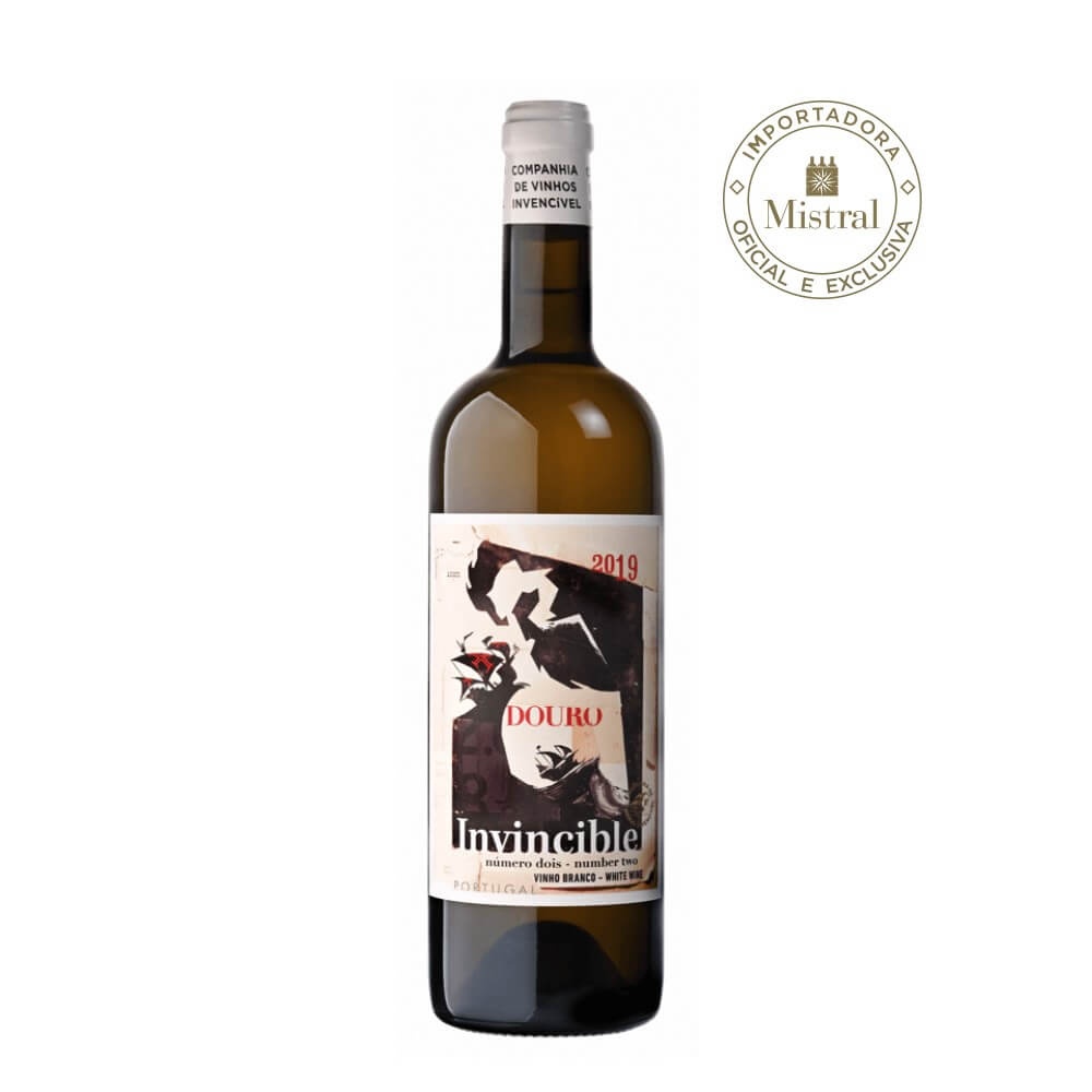 Vinho Invincible Number Two DOC Douro Branco 2019 (Invencível) 750ml ...