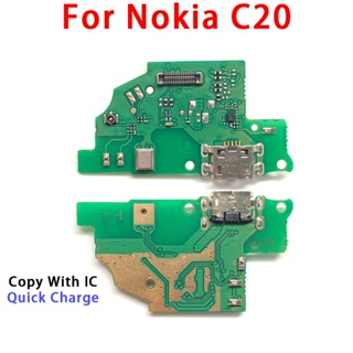 Placa de porta de carga para Nokia C1 TA-1165