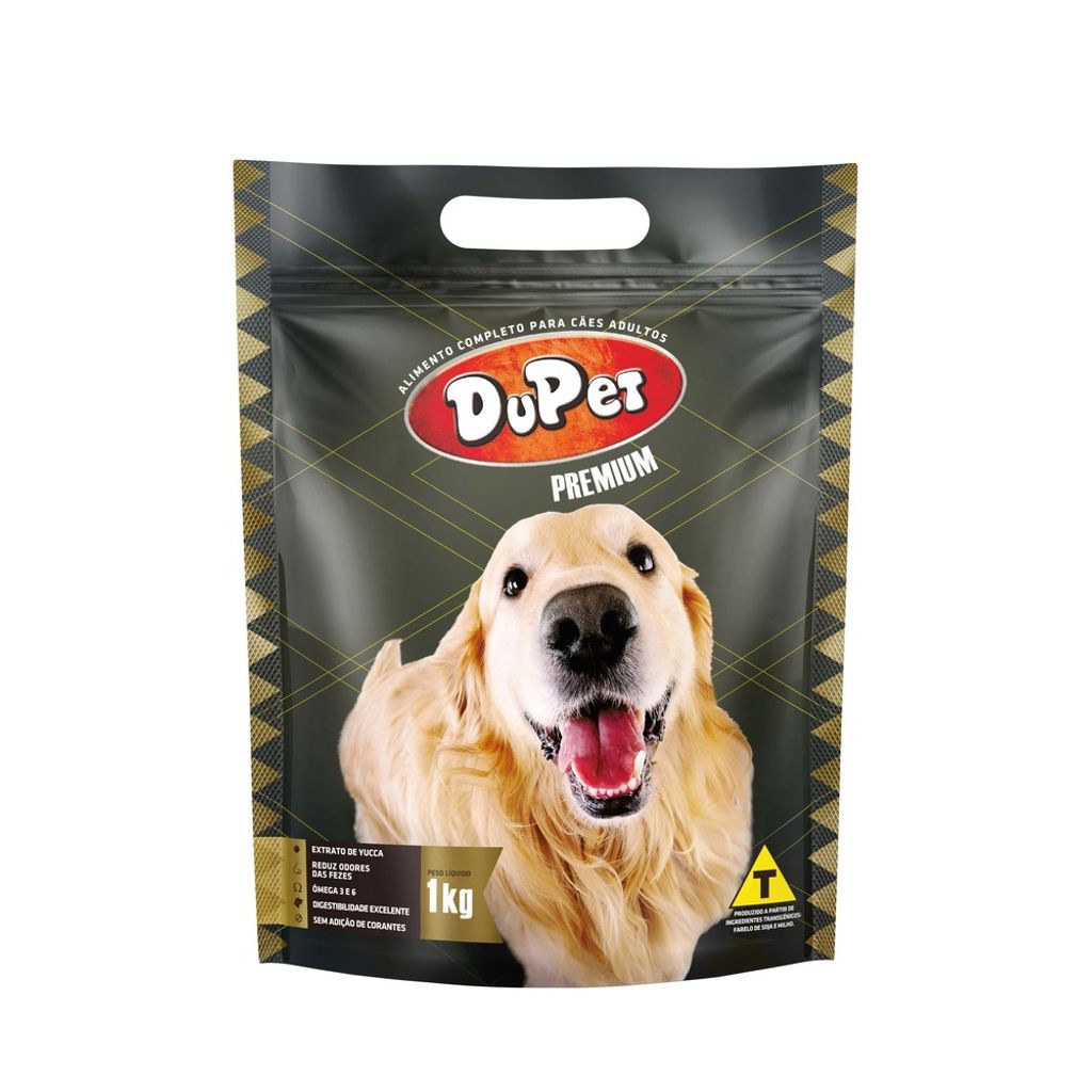 Ração para cachorro premium adulto dupet 1 kg | Shopee Brasil