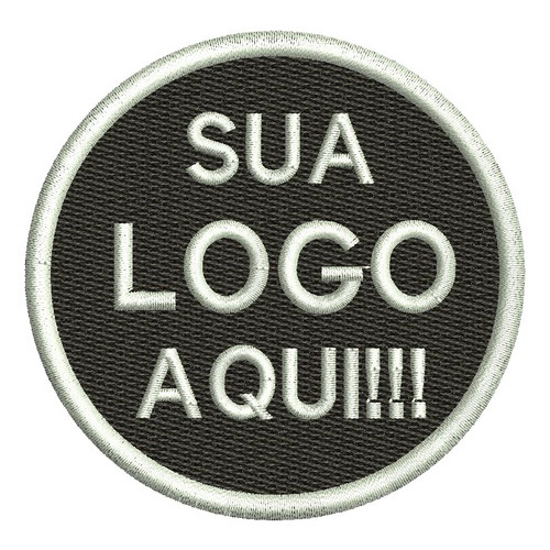 Patch Bordado Personalizado Com Sua Logo Ou Brasão