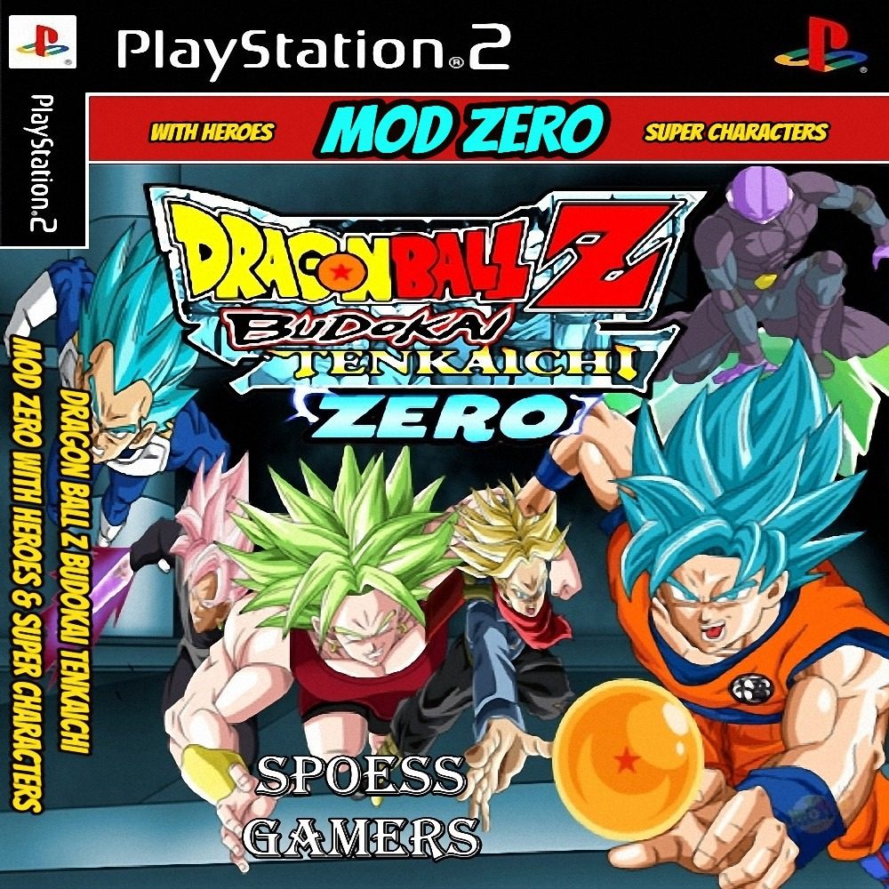Jogo Mod Zero Dragon Ball Z Budokai Tenkaichi Ps2 Patch