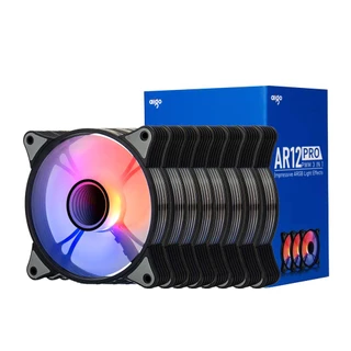 Cooler Fan Gamer Aigo Ar12 120mm Pro Conjunto C/8 Fans