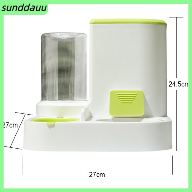 ki 2 Em 1 Alimentador Automático Para Cães Gatos Bebedouro
