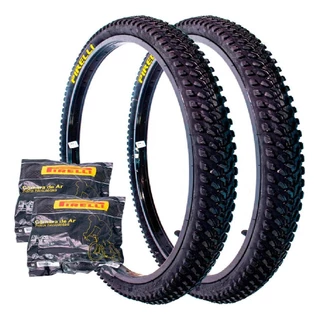 2 Pneu Pirelli Scorpion Mtb Aro 26 X 2.0 + 2 Camaras Pirelli