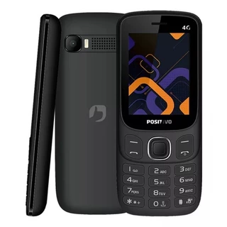 Celular Para Idoso Positvo P41, Tela 2.4”, 4G, 48MB RAM, Rádio FM, Dual SIM - Preto