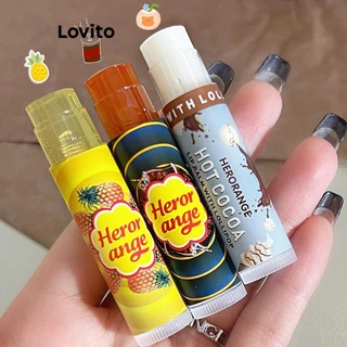 HERORANGE Beleza Protetor Labial Feminino Hidratante com Fragrância de Coca-Cola Abacaxi Uva e Maçã LBT01014