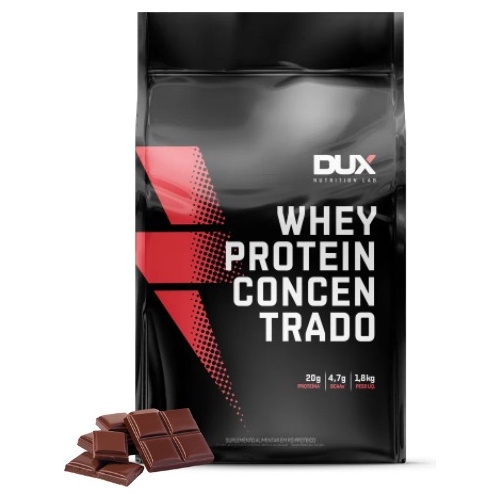 Whey Protein Concentrado Dux Nutrition – 1,8 Kg Chocolate