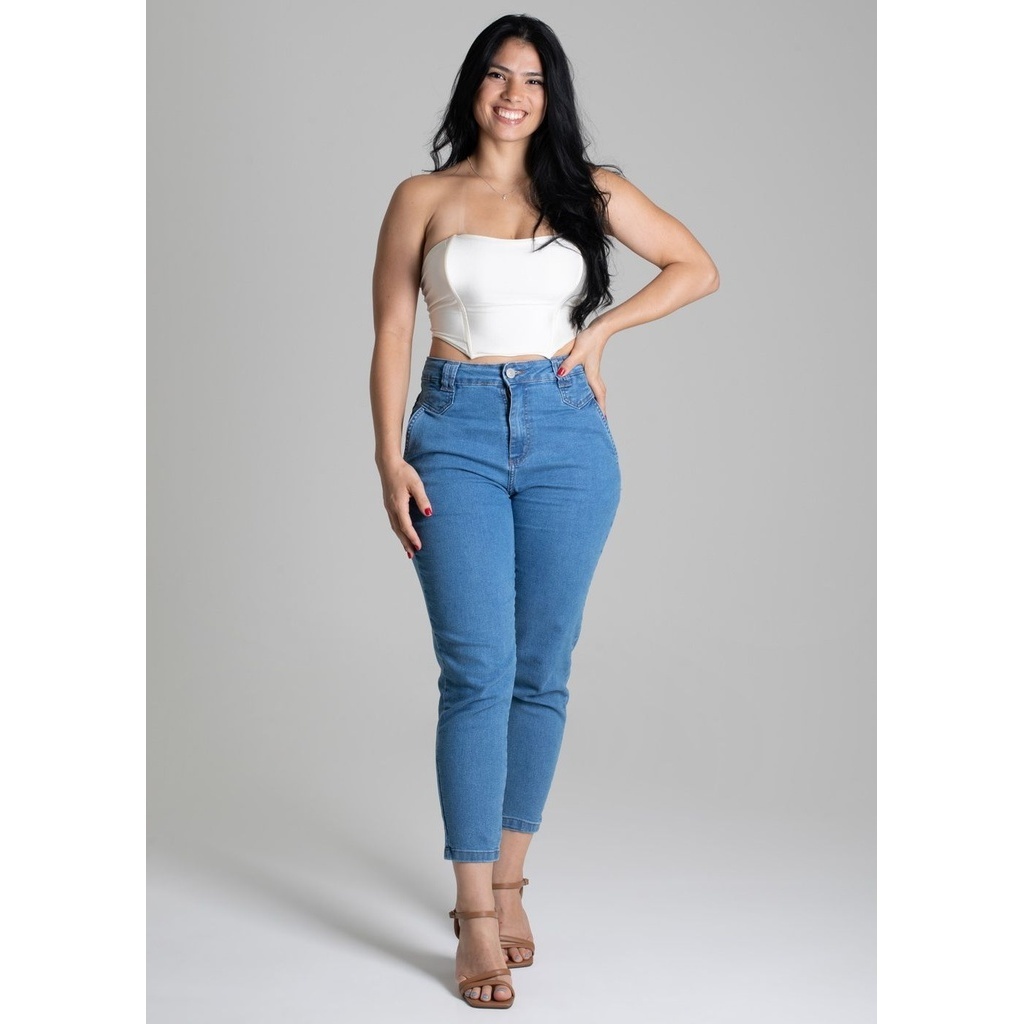 Calça Jeans Sawary Mom - 276314