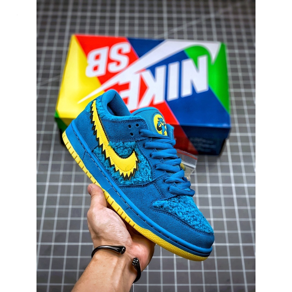 Tênis NK SB DUNK LOW PRO QS " Three Bear Pack " Azul ZEEG