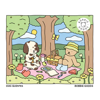 DIAS QUENTES (SPRING SUMMER) – LIVRO DE COLORIR OFICIAL BOBBIE GOODS em Oferta na Shopee