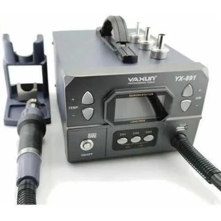 Estação De Retrabalho Ar Quente Yaxun 891 110v Ou 220v