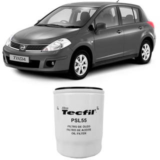 Filtro Óleo Nissan Tiida 1.8 2008 A 2013 Tecfil