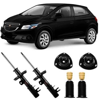 Kit 2 Amortecedor Cofap Dianteiro Chevrolet Onix 2013 2014 2015 2016 2017 2018 2019 + Batente + Coif