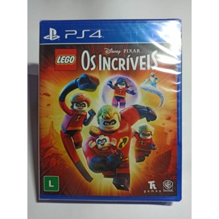 JOGO LEGO OS INCRIVEIS PS4 DISNEY PIXAR WARNER BROS SONY AVENTURA