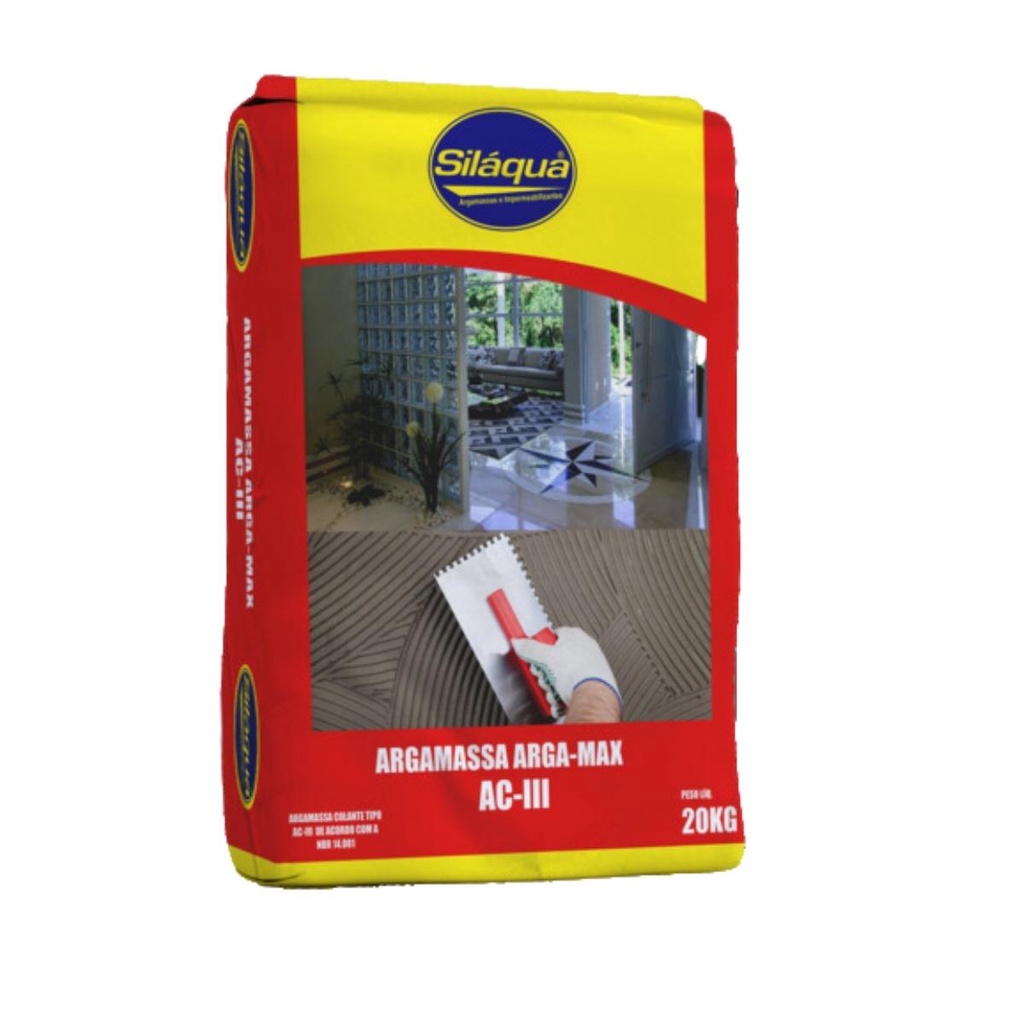 Argamassa Super Cola AC3 Interna/Externa Blocos Massa 20kg | Shopee Brasil