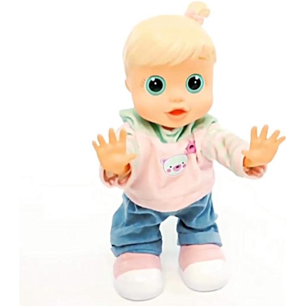 Boneca Interativa Baby Wow Malú Br580 Multikids 43,3cm - Bonecas