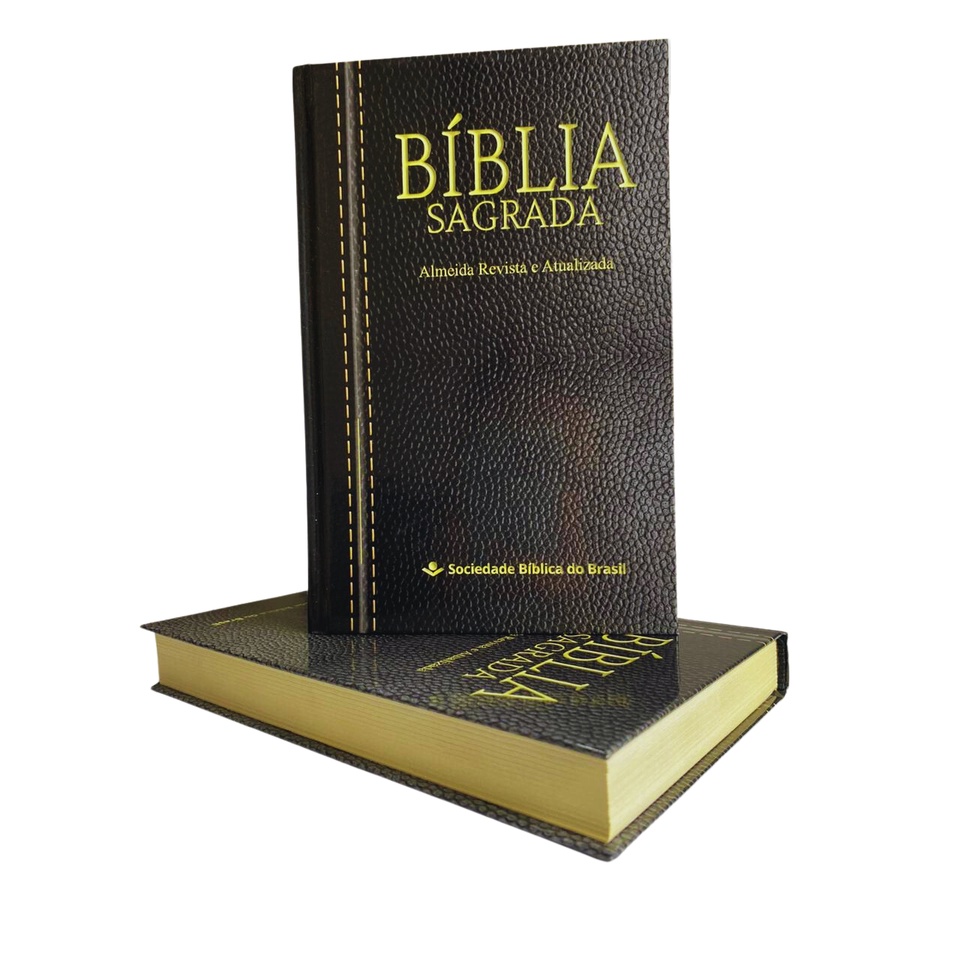 Bíblia Missionaria ARA Capa Dura Preta SBB Letra Normal